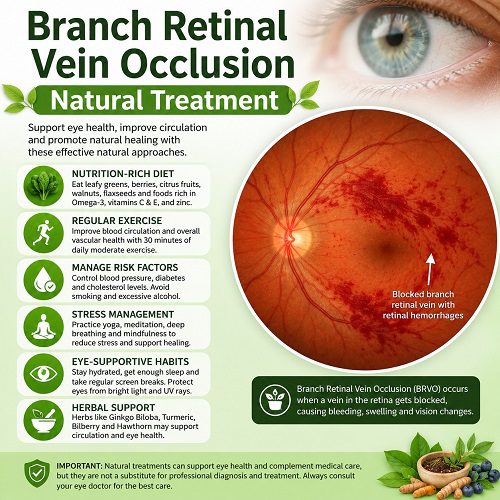 Branch Retinal Vein Occlusion Natural Treatment