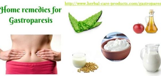 Gastroparesis Home Remedies