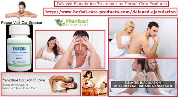 Treatment of Delayed Ejaculation by Natural Herbal Remedies