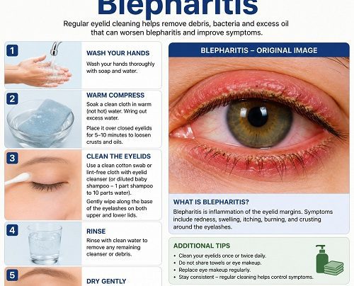 How to Clean Eyelids Blepharitis