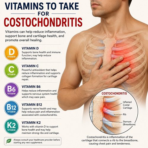 Vitamins to Take for Costochondritis: Stop Costochondritis Pain