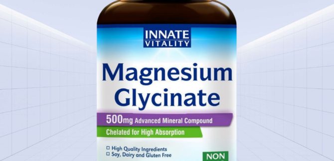 Innate Vitality Magnesium Glycinate 500mg per Caps