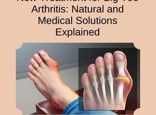 New Treatment for Big Toe Arthritis