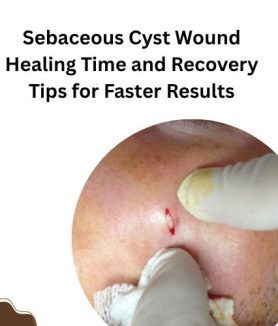 sebaceous cyst wound healing time​