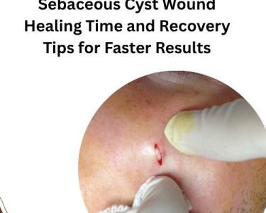 sebaceous cyst wound healing time​