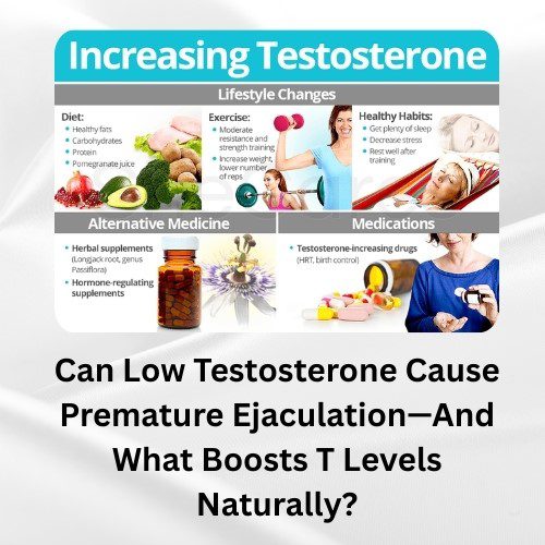Can Low Testosterone Cause Premature Ejaculation—And What Boosts T Levels Naturally?