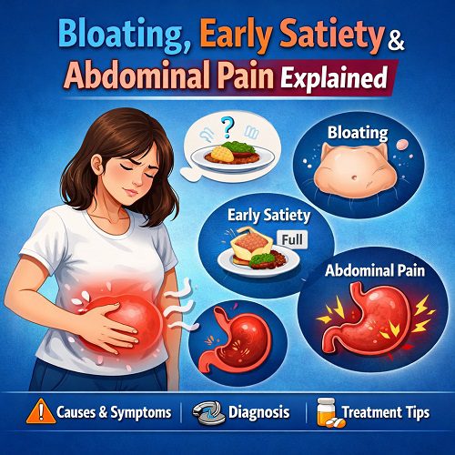 Bloating, Early Satiety & Abdominal Pain Explained