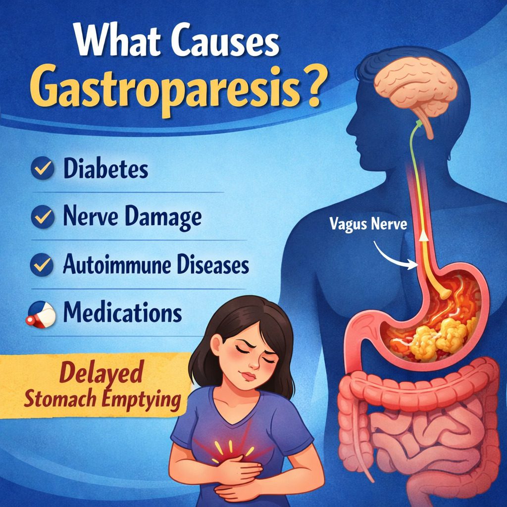 What Causes Gastroparesis?