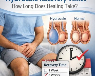Hydrocele recovery time