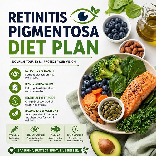 A Complete Retinitis Pigmentosa Diet Plan for Stronger Vision and Better Living