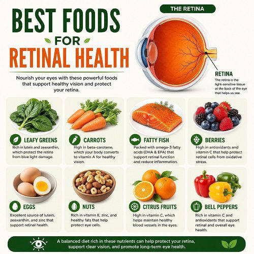 Best Foods for Retinal Health to Protect Your Vision Naturally