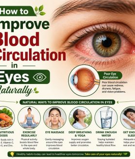 How to Improve Blood Circulation in Eyes Naturally