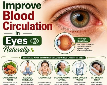 How to Improve Blood Circulation in Eyes Naturally