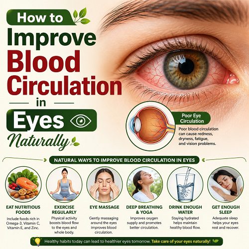 How to Improve Blood Circulation in Eyes Naturally for Clearer Vision