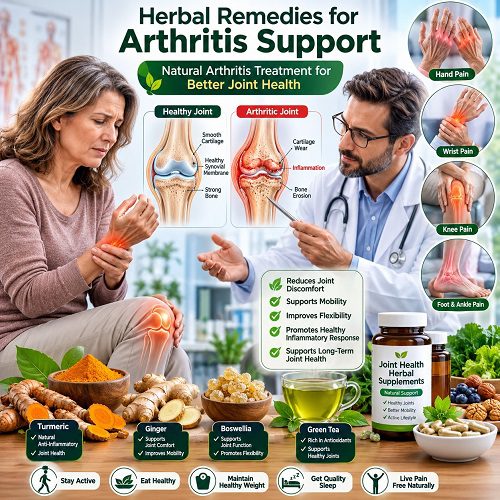 Herbal Remedies for Arthritis Support