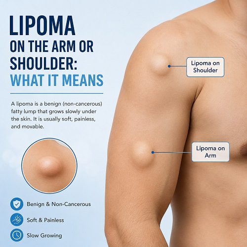 Lipoma on the Arm or Shoulder: What It Means
