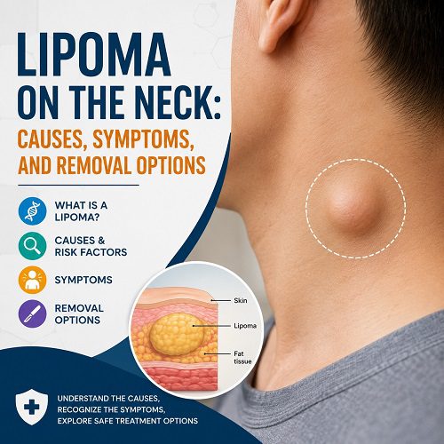 Lipoma on the Neck: Causes, Symptoms, and Removal Options