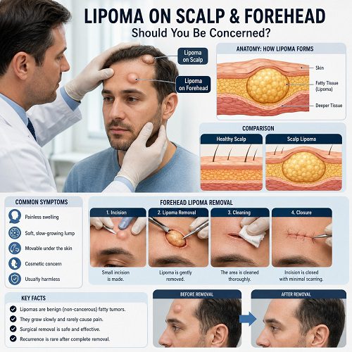 Lipoma on the Scalp or Forehead: Should You Be Concerned?