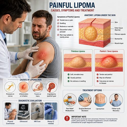Painful Lipoma: Causes, Symptoms, and What It May Mean