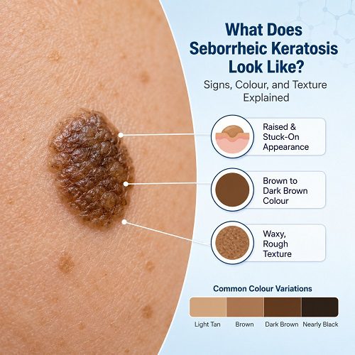 What Does Seborrheic Keratosis Look Like? Signs, Colour, and Texture Explained