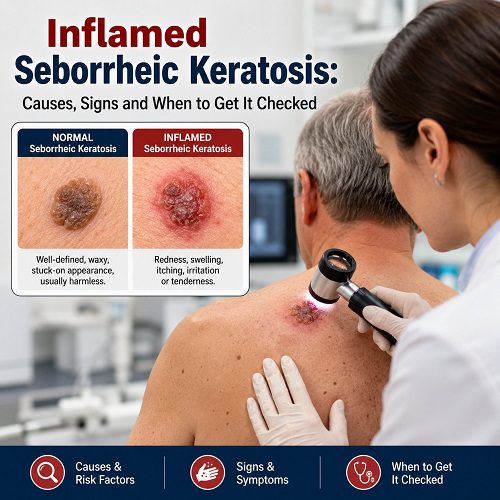 Inflamed Seborrheic Keratosis: Causes, Signs and When to Get It Checked