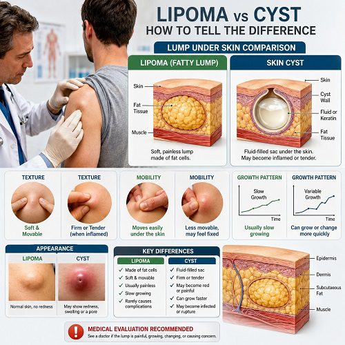 Lipoma vs Cyst: How to Tell the Difference