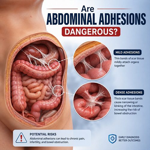 Are Abdominal Adhesions Dangerous? Risks, Symptoms and Complications