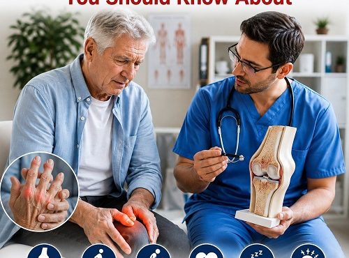 Arthritis complications causing joint damage, stiffness, and reduced mobility