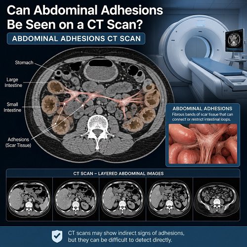 Can Abdominal Adhesions Be Seen on a CT Scan?