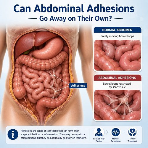 Can Abdominal Adhesions Go Away on Their Own?