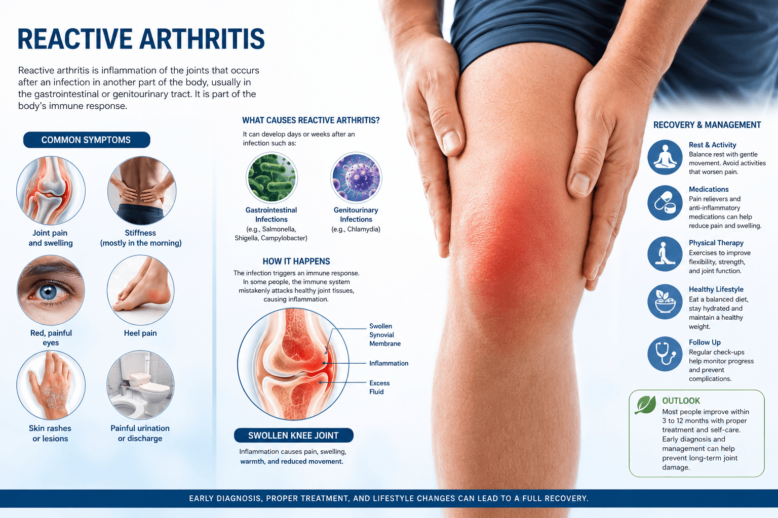 Reactive Arthritis: Symptoms and Recovery