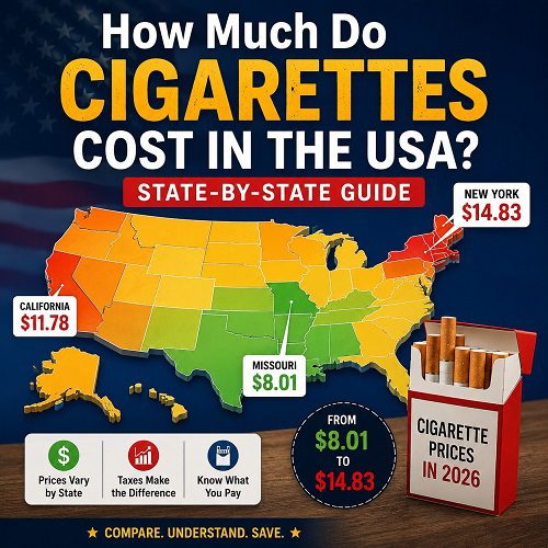 How Much Do Cigarettes Cost in the USA? State-by-State Guide
