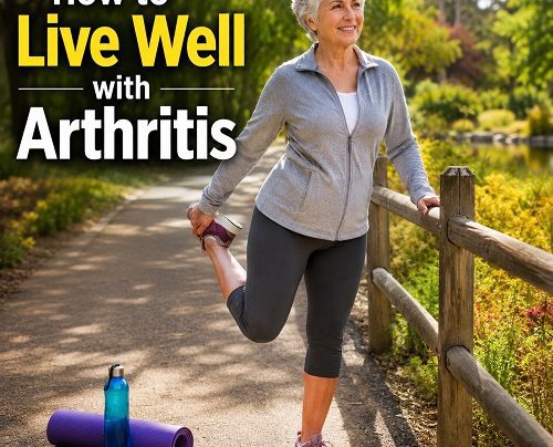 Person living well with arthritis through exercise and healthy lifestyle habits