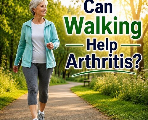 Walking for Arthritis – older adult walking outdoors for joint health