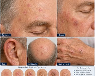 Actinic Keratosis, Skin Health, Skin Lesions, Sun Damage, Precancerous Skin Conditions, Dermatology