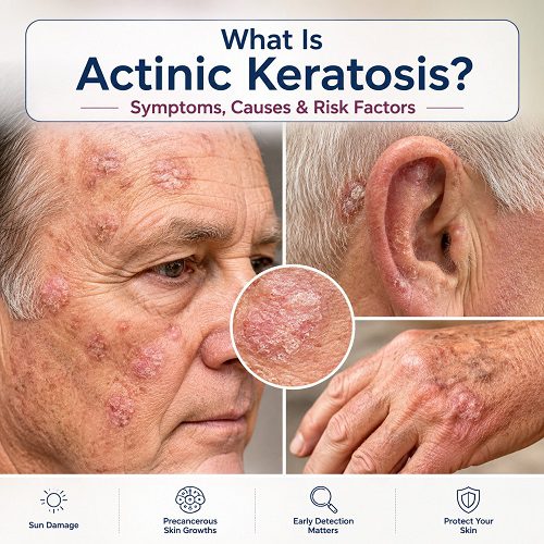 What Is Actinic Keratosis? Symptoms, Causes & Risk Factors