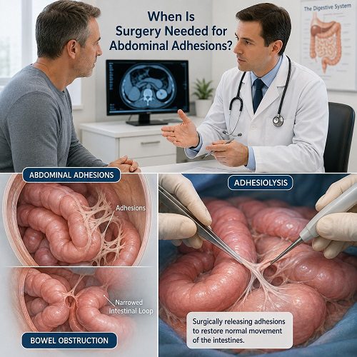 When Is Surgery Needed for Abdominal Adhesions?