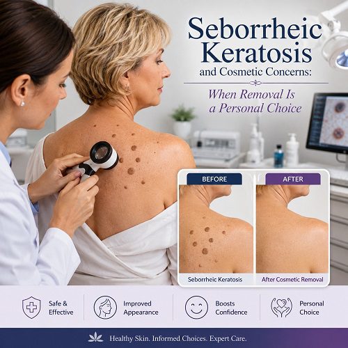 Seborrheic Keratosis and Cosmetic Concerns: When Removal Is a Personal Choice