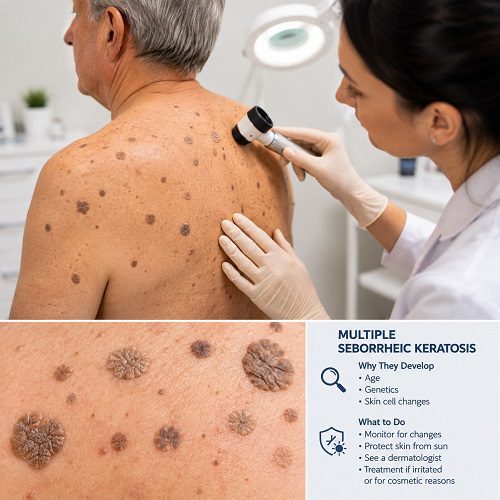Multiple Seborrheic Keratosis: Why They Develop and What to Do