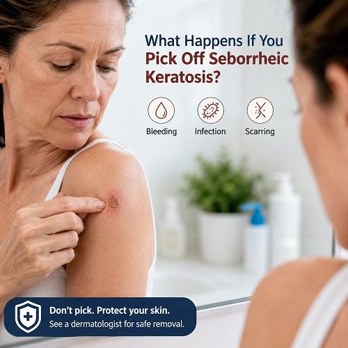 What Happens If You Pick Off Seborrheic Keratosis?