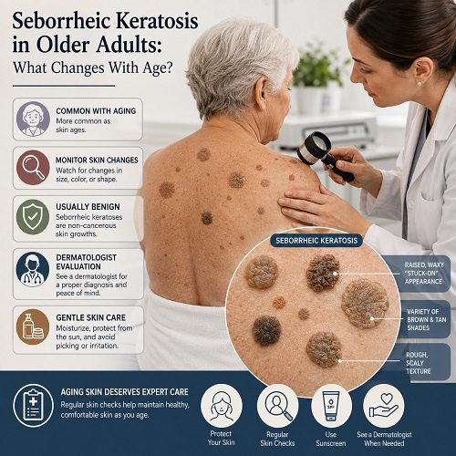 Seborrheic Keratosis in Older Adults: What Changes With Age?