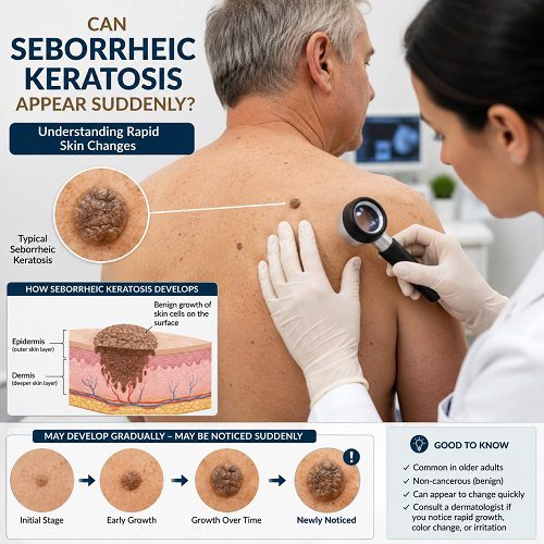 Can Seborrheic Keratosis Appear Suddenly? Understanding Rapid Skin Changes