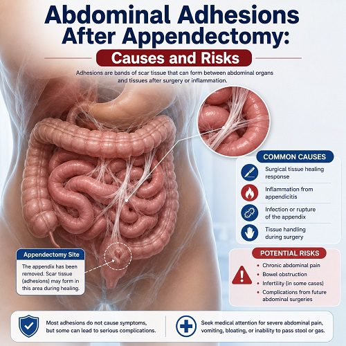 Abdominal Adhesions After Appendectomy: Causes and Risks