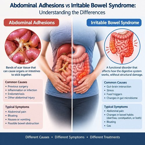 Abdominal Adhesions vs Irritable Bowel Syndrome: Understanding the Differences