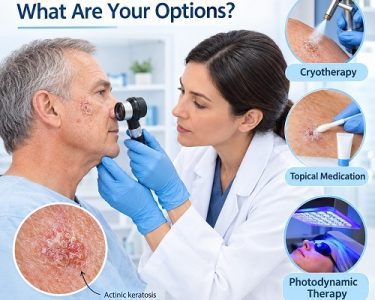 Actinic keratosis treatment options for sun-damaged skin