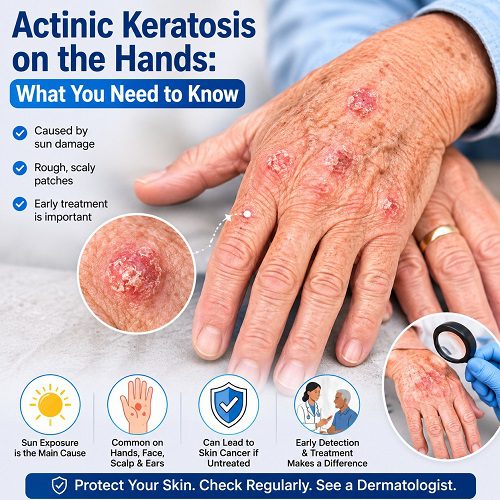 Actinic Keratosis on the Hands: What You Need to Know