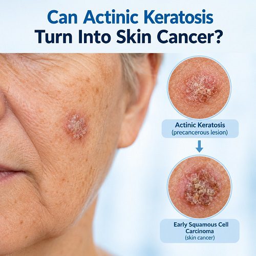 Can Actinic Keratosis Turn Into Skin Cancer?