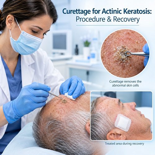Curettage for Actinic Keratosis: Procedure & Recovery