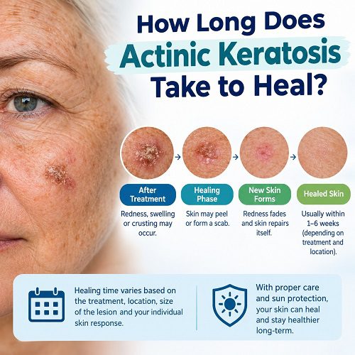 How Long Does Actinic Keratosis Take to Heal?