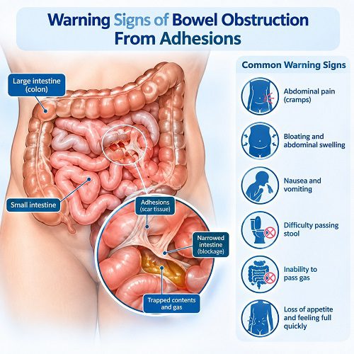 Warning Signs of Bowel Obstruction From Adhesions
